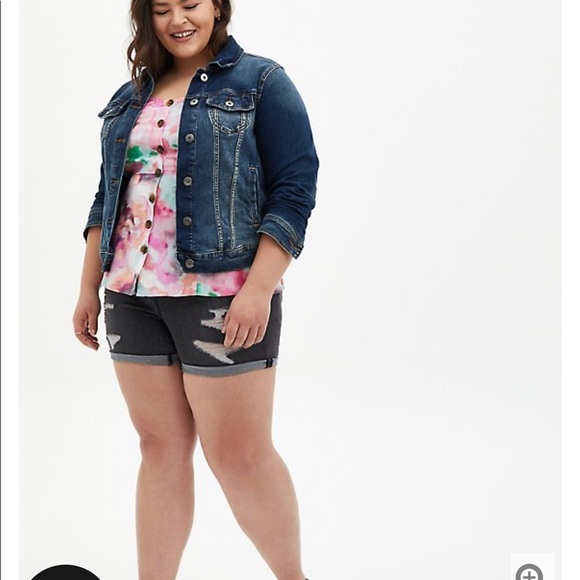 NWT torrid size 4 watercolor tank - Picture 2 of 10